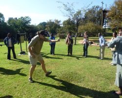 A training session at Konka Camp with educationist in South
Africa