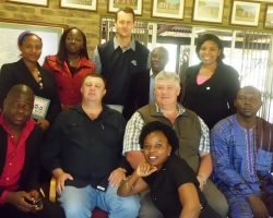 A group picture of educationist and Konka Staff that went for
training in South Africa.