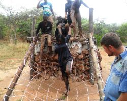 Participants in a leadership training at Bayete South Africa